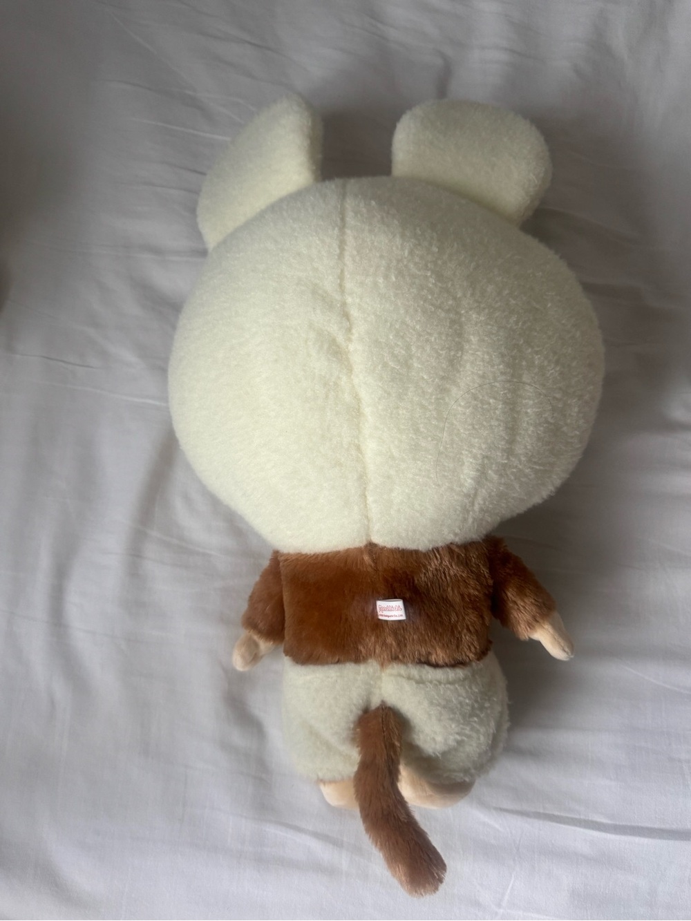 Monchhichi in Plushie Rabbit Suit - Yellow - Picture 2 of 4